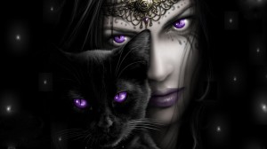 wiccan-woman-purple-eyes-cat-babe-witch-women-and-105880